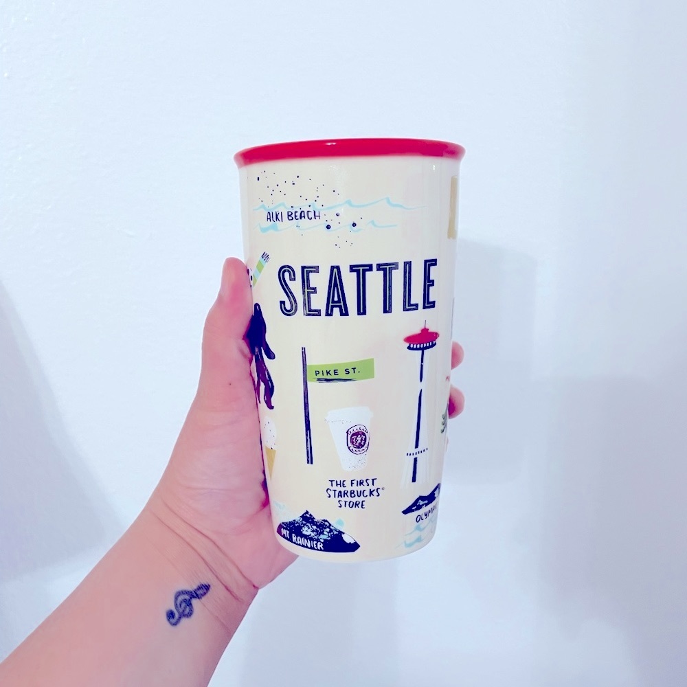Starbucks Seattle traveler mug